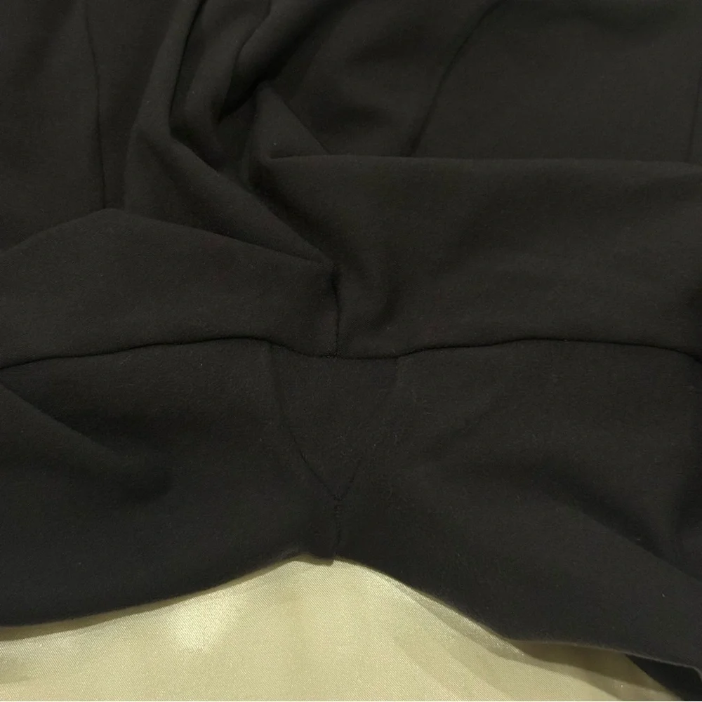 Alo Yoga Zip It Flare Leggings Pants High Waisted Black Small Paneled Athleisure
